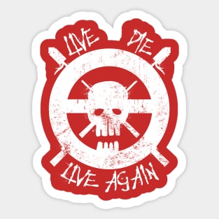Live Again Sticker